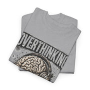 Overthinking Brain Tee — Graphic Mental Health Awareness T-Shirt