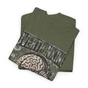 Overthinking Brain Tee — Graphic Mental Health Awareness T-Shirt