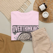 Overthinking Brain Tee — Graphic Mental Health Awareness T-Shirt
