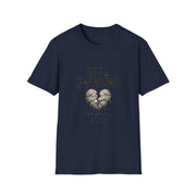 Still Breathing T‑Shirt — Heart Patch Graphic Tee (Mental Health Awareness)
