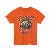 Overthinking Brain Tee — Graphic Mental Health Awareness T-Shirt
