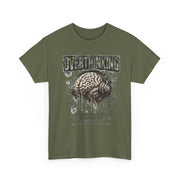 Overthinking Brain Tee — Graphic Mental Health Awareness T-Shirt