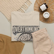 Overthinking Brain Tee — Graphic Mental Health Awareness T-Shirt