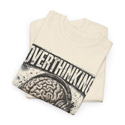 Overthinking Brain Tee — Graphic Mental Health Awareness T-Shirt