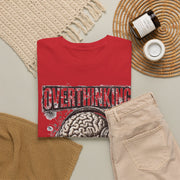 Overthinking Brain Tee — Graphic Mental Health Awareness T-Shirt