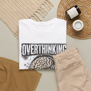 Overthinking Brain Tee — Graphic Mental Health Awareness T-Shirt