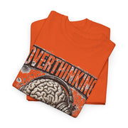 Overthinking Brain Tee — Graphic Mental Health Awareness T-Shirt