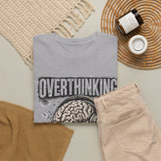 Overthinking Brain Tee — Graphic Mental Health Awareness T-Shirt