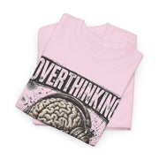 Overthinking Brain Tee — Graphic Mental Health Awareness T-Shirt