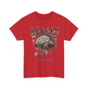 Overthinking Brain Tee — Graphic Mental Health Awareness T-Shirt
