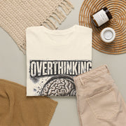Overthinking Brain Tee — Graphic Mental Health Awareness T-Shirt