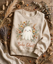 Boho Ghost PNG - Cute Halloween Digital Design