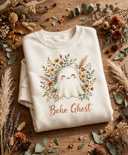 Boho Ghost PNG - Cute Halloween Digital Design
