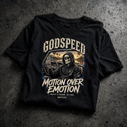 Godspeed Motion Over Emotion PNG - Skeleton Driving Graphic