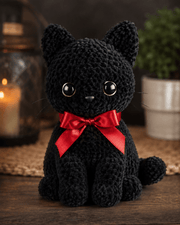 Halloween Crochet Pattern Bundle | Ghost Dog & Velvet Cat