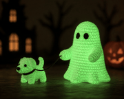Halloween Crochet Pattern Bundle | Ghost Dog & Velvet Cat