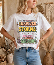 Retro Groovy SVG - I've Survived Storms Digital Design⁠