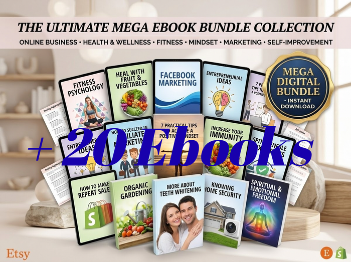 The Ultimate Mega Ebook Bundle The Ultimate Mega Ebook Bundle - PREMIUM PRODUCT